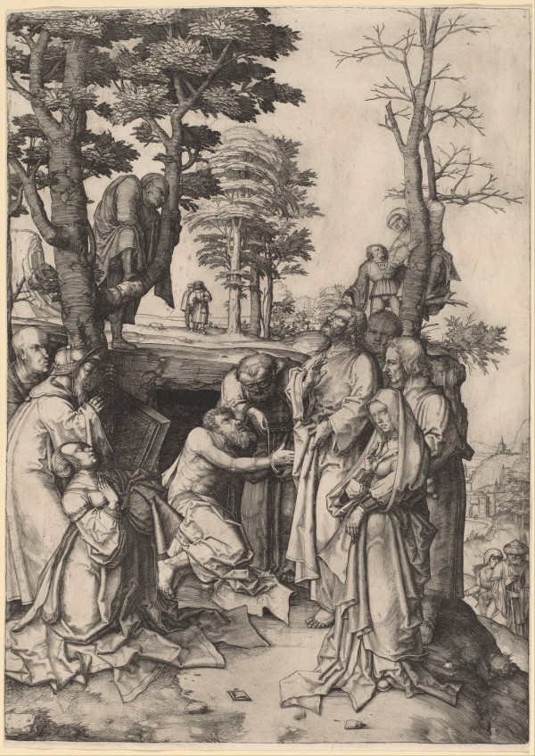 The Raising of Lazarus by Jan Lievens